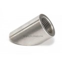 Ecrou bride 45 degrés inox pour sonde Lambda