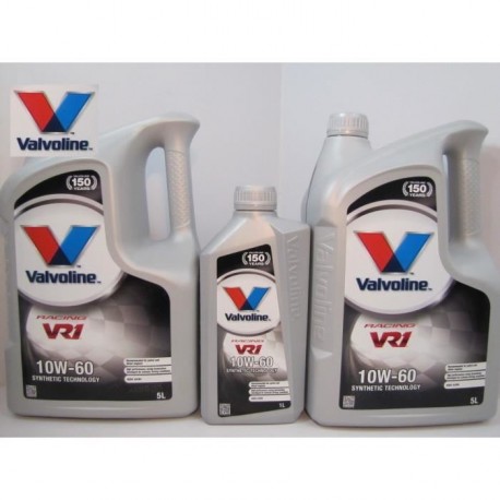 Valvoline VR1 Racing 10W60 en 5L