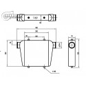 Echangeur Intercooler 280x300x76mm – Ø76mm