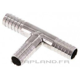 Raccord T 9 mm inox