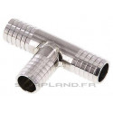 Raccord T 13 mm inox