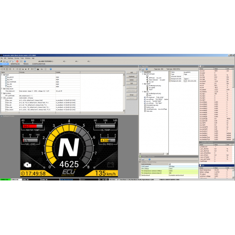 Dashbord Ecumaster ADU.