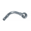 Raccord banjo 90° en avant M8