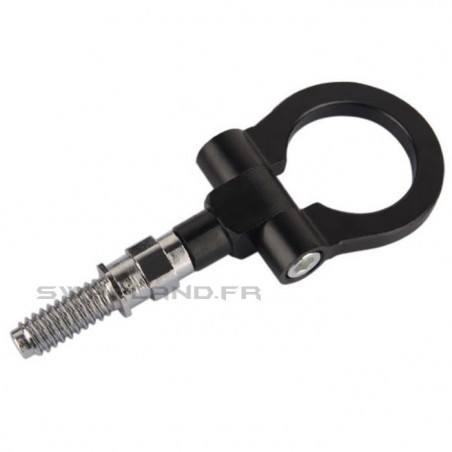 Crochet de remorquage noir