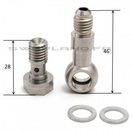 Kit vis banjo M10X1.5 / Dash4