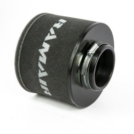 Filtre à air cylindrique en mousse universel entrée de 90 mm avec grand volume