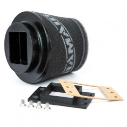 FILTRE À AIR UNIVERSEL EN MOUSSE À INDUCTION POUR KITS PERSONNALISÉS AVEC ADAPTATEUR L-JETRONIC