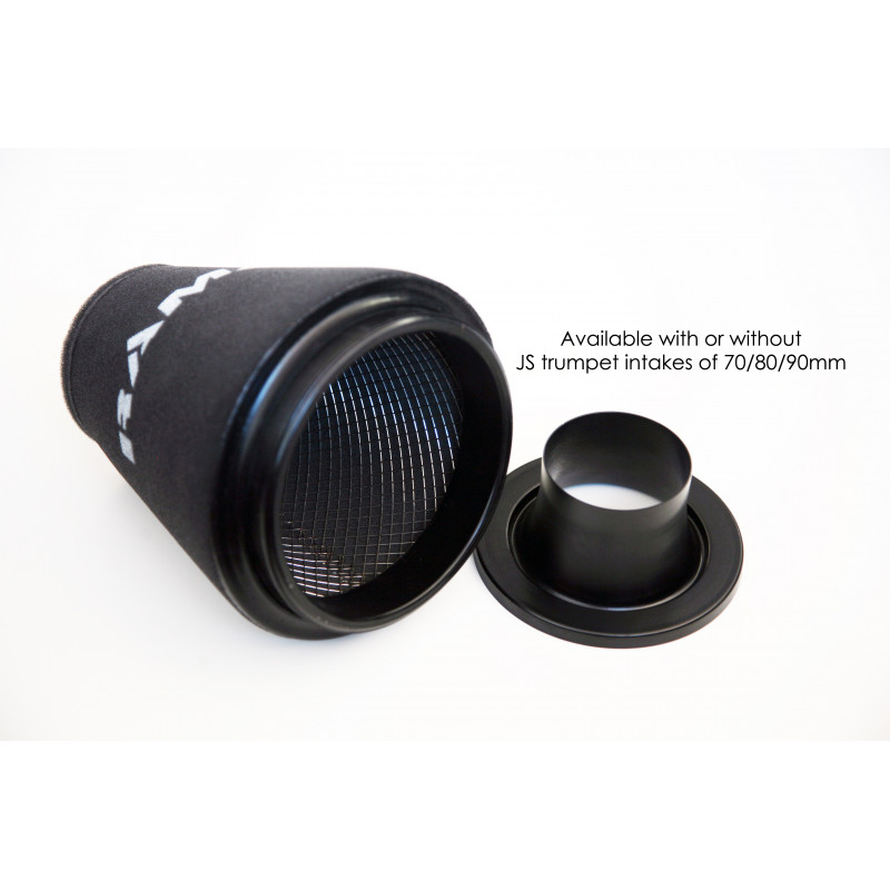 Filtre de performance universel extra large et prise de trompette - 70 mm de diamètre de col