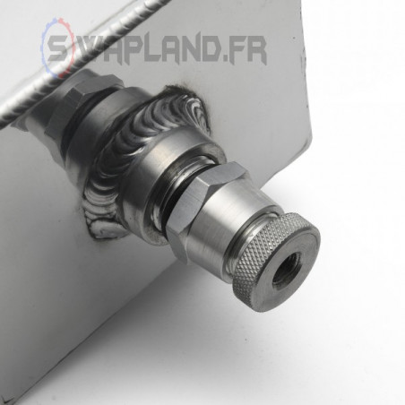 Récupérateur d'huile aluminium 3L avec reniflard - SWAPLAND -