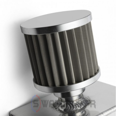 Récupérateur d'huile aluminium 3L avec reniflard - SWAPLAND -