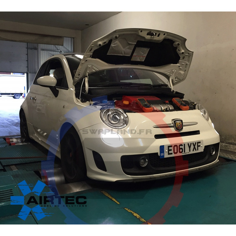 Intercooler Fiat 500 Abarth boite auto Airtec Motorsport - SWAPLAND