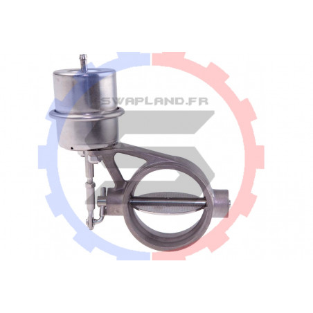 Valve d'échappement titane 63.5 mm dépression ouverte - SWAPLAND