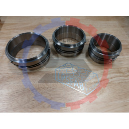 Flange titane femelle à souder pour V-band ø 102 mm - SWAPLAND