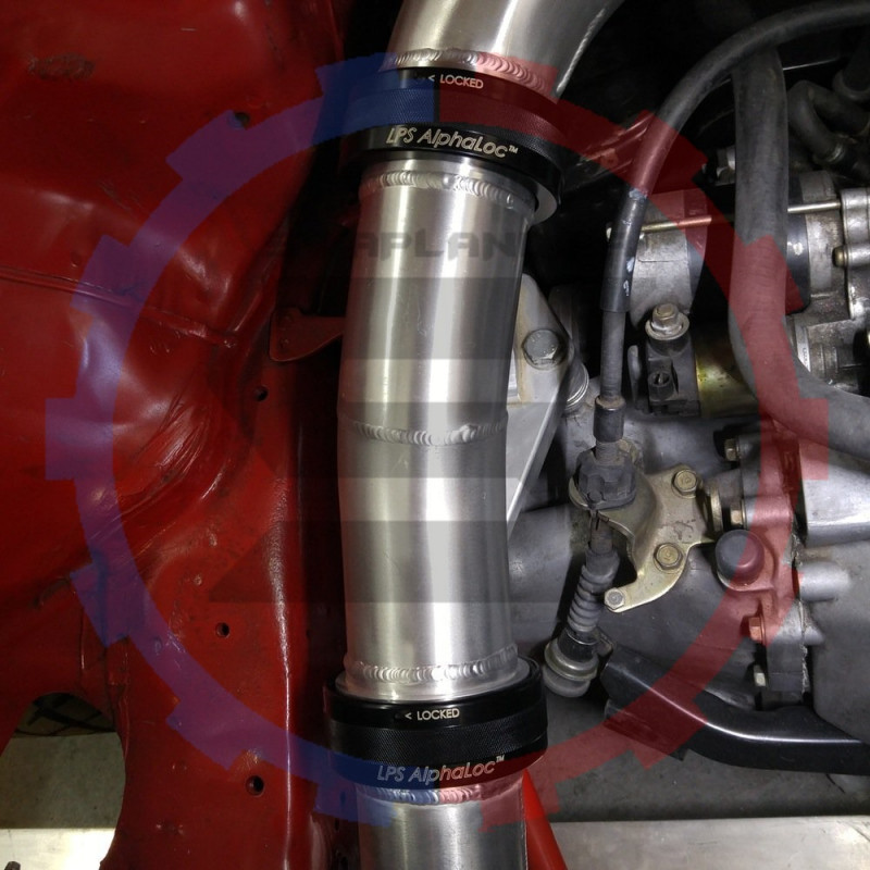 Flange titane femelle à souder pour V-band ø 89 mm - SWAPLAND