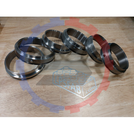 Flange titane femelle à souder pour V-band ø 89 mm - SWAPLAND