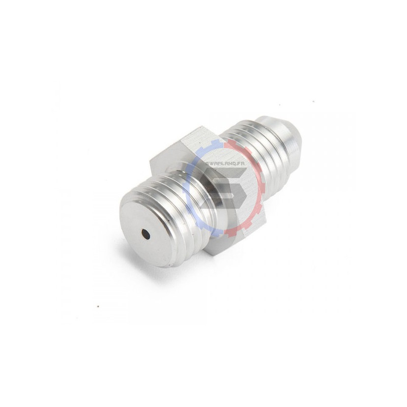 Raccord aluminium fileté M12x150 et Dash 4.
