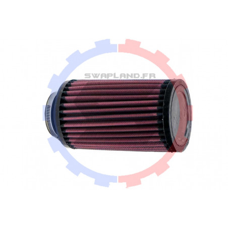 Filtre à air K&N cylindrique en 52 mm rouge - SWAPLAND