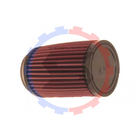 Filtre à air K&N cylindrique en 76 mm rouge - SWAPLAND