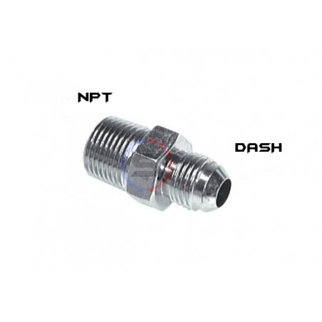 Raccord 3/8 ntp vers dash8 JIC8 - SWAPLAND -