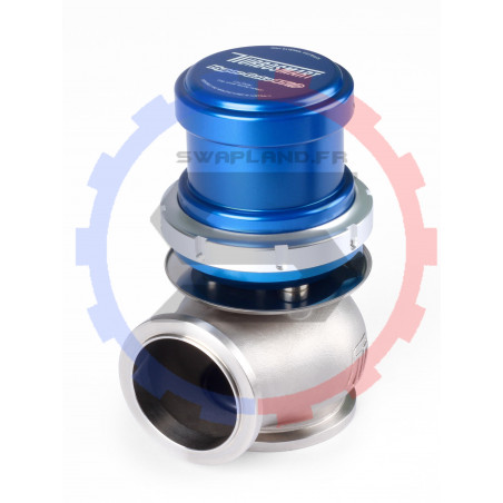 Wastegate Turbosmart WG45 Hypergate HP 45 mm 2.4 bar bleu - SWAPLAND