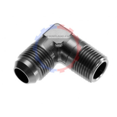 Raccord 90° DASH 12 vers 1/2’’ NPT - SWAPLAND -