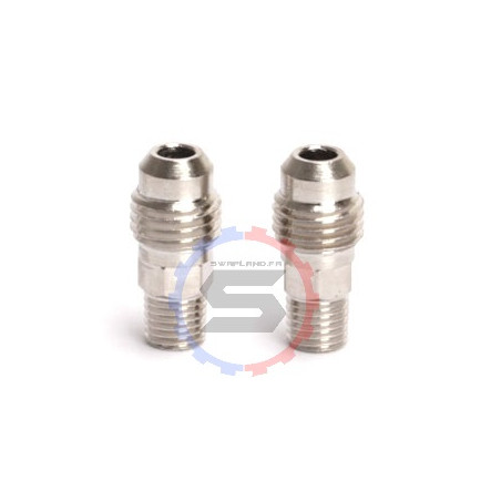 Raccord 1/16 NPT mâle vers dash 4 coupe évasée - SWAPLAND