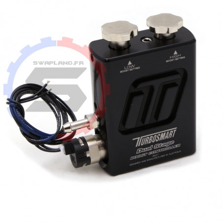 Robinet Turbo V2 (moteur) Turbosmart noir - SWAPLAND