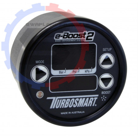 Boost controller Turbosmart eB2 4 bar 60 mm Sleeper noir - SWAPLAND