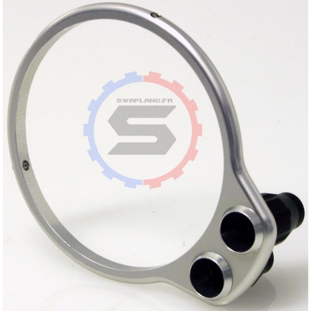 Fixation double LED pour boost controller eB2 66 mm argent - SWAPLAND