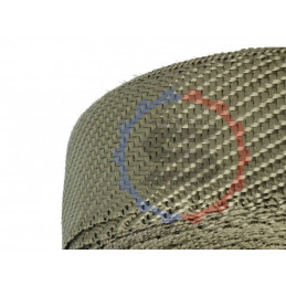 Bande thermique échappement titane 30mm X 10 mètres - SWAPLAND - 2