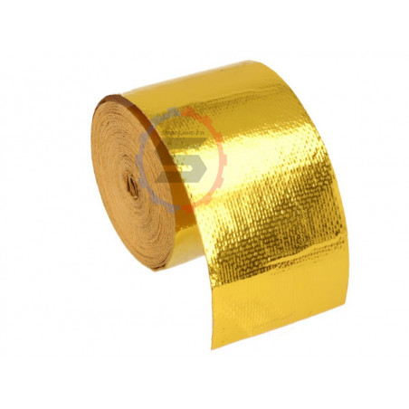 Isolant thermique adhésif Or largeur 50mm - swapland.fr -