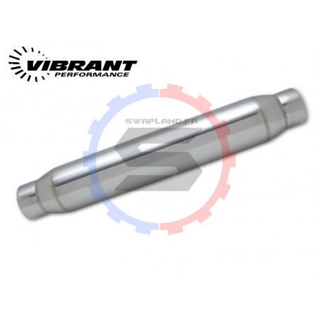 Silencieux rond Vibrant diamètre 76 mm - SWAPLAND -