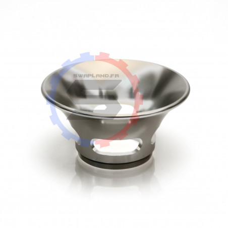 Trompette argent 102 mm dump valve Turbosmart Big Bubba - SWAPLAND