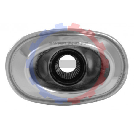 Echappement inox ovale Vibrant Streetpower Ø 63.5 - SWAPLAND -