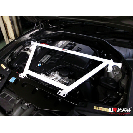 BMW 7-Series F01 08+ UltraRacing 4Point barre anti-rapprochement supérieure avant 