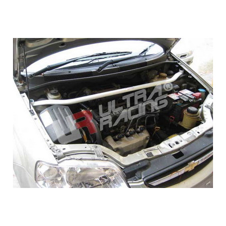 Chevrolet Aveo UltraRacing 2-Point barre anti-rapprochement supérieure avant 