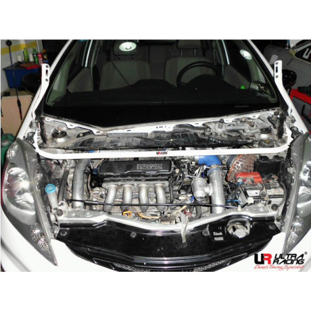 Honda Jazz/Fit 08+ 1.3 UltraRacing barre anti-rapprochement supérieure avant 