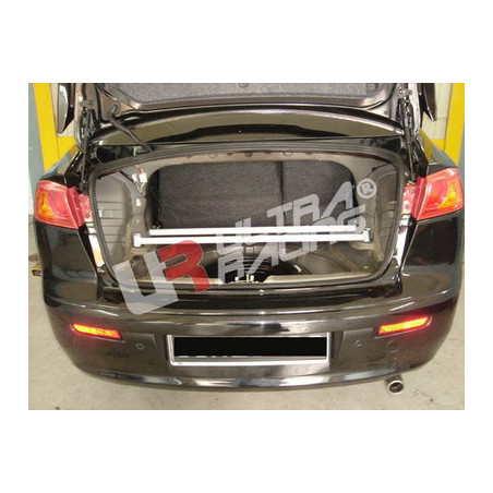 Mitsubishi Lancer 07+ Ultra-R 4-Point Barre de coffre arrière inférieur 