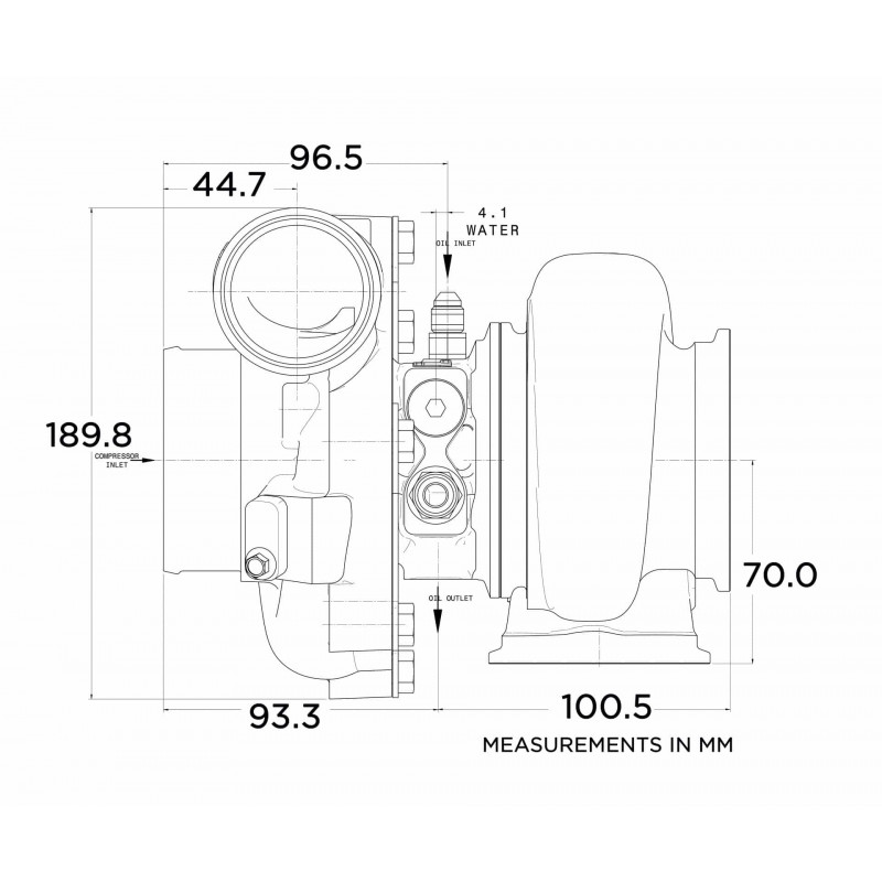 Turbo Garrett G30-770 A/R 0.83 - SWAPLAND
