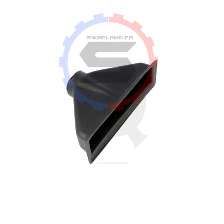 Ecope d'air pour gaine BOA Ø 51 mm noire 205x66x117 mm -SWAPLAND-
