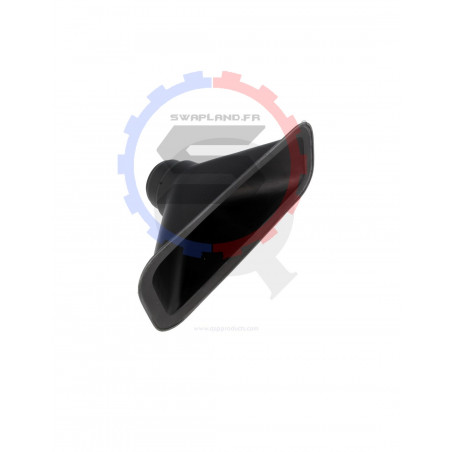 Ecope d'air 285x110x127mm pour gaine BOA Ø 63 / 76 mm noire - SWAPLAND