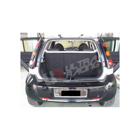 Smart Forfour Hardttop UltraRacing Barre anti-rapprochement de coffre 2 Points 