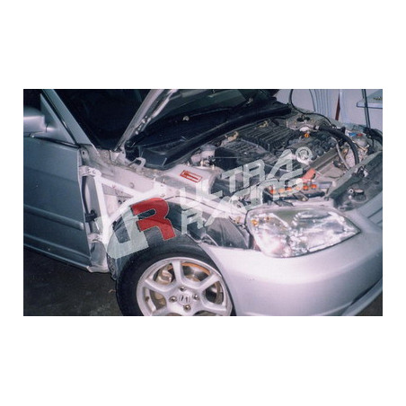 Honda Civic 01-05 2D 1.7 Ultra Racing 3-Points renfort d'ailes 