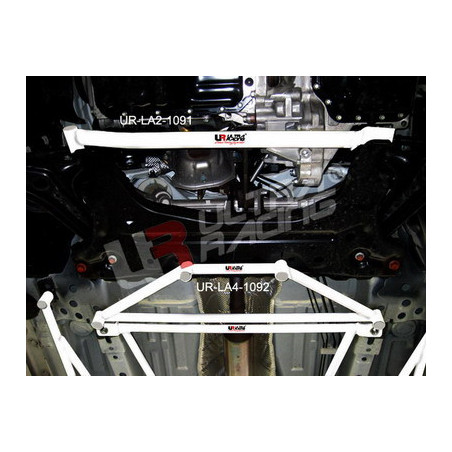 Ford Fiesta MK6/7 1.6 08+ Ultra Racing 4-Points Barre inférieure centrale 