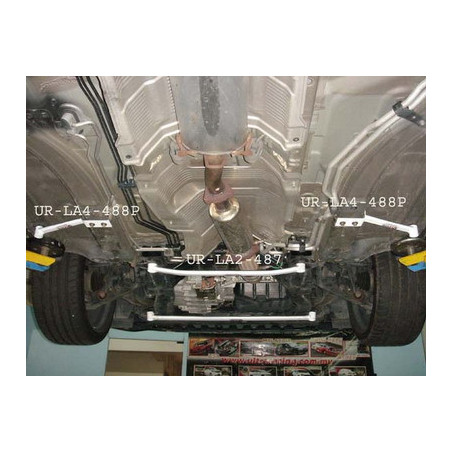 Honda Accord 03-08 2D/4D Ultra Racing 2x 2-Points Barre inférieure avant 
