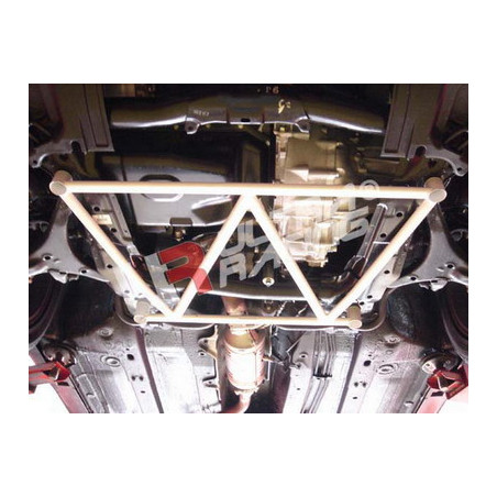 Honda Civic 01-05 2/3D (+Type-R) Ultra Racing 4-Points Barre inférieure avant 