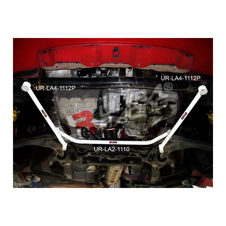 Honda Civic 06+ FN/FN2 HB Ultra Racing 2x 2-Points Barre inférieure avant 