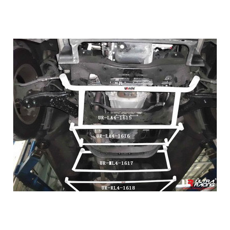 Hyundai H1 07+ 2.5D Ultra Racing 4-Points Barre inférieure centrale  