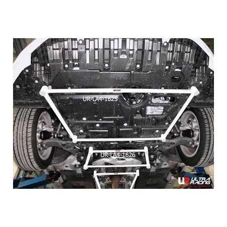 Lexus CT200H / Prius XW30 Ultra Racing 4-Points Barre inférieure centrale  