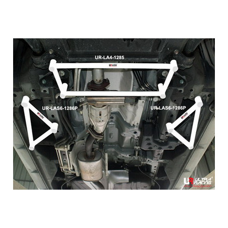 Mazda 8 LY 06+ Ultra Racing 2x 3-Points Barre inférieure avants 